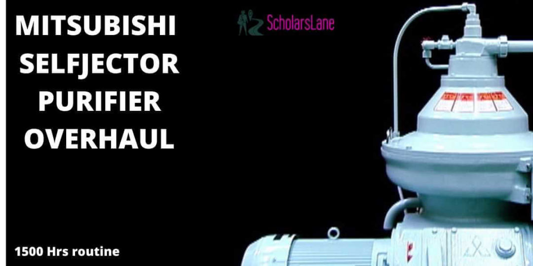mitsubishi selfjector purifier overhaul